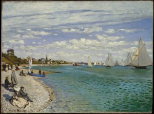 Claude Monet - Regatta at Sainte-Adresse